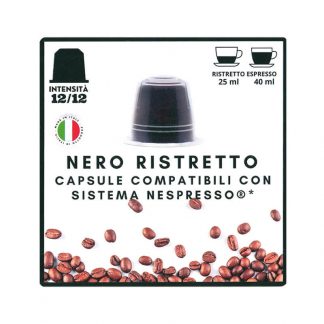 Nero Ristretto kapsule kafe kompatibilne sa Nespresso